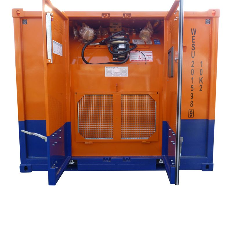 Infracube® IC90-10FTDNV 10 foot Dieselcontainer met een inhoud van 8745 liter