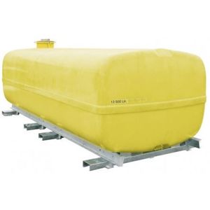 Watertank op frame met een inhoud van 13500 liter