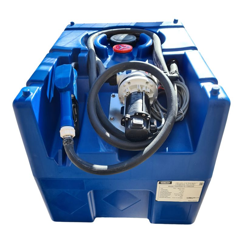 200 Liter Vorratbehälter für AdBlue® mit externer 12 Volt Pumpe für AdBlue®