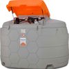 Cube Dieseltank Outdoor Basic 5000 liter met beschermkap en 4 meter slang