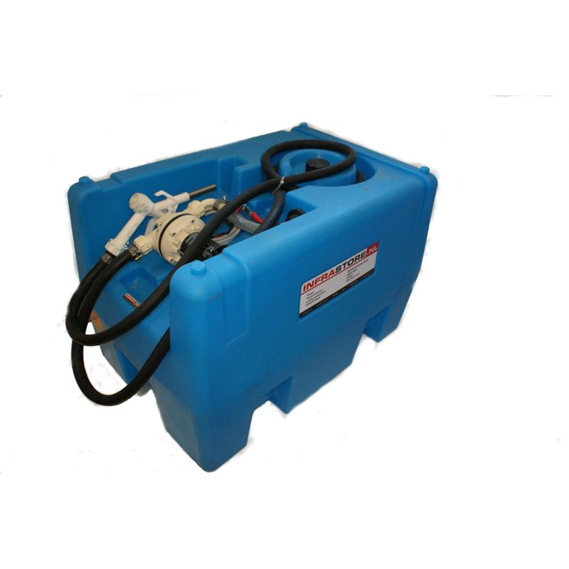 220 liter mobiele opslagtank voor AdBlue® met een 12 Volt pomp voor AdBlue®