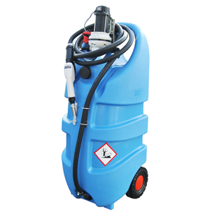 55 liter trolley voor AdBlue® met 12 Volt AdBluepomp en automatisch vulpistool