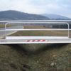 Aluminium rijbrug: lengte 2,26 meter belastbaarheid 4500kg