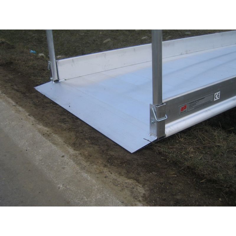 Aluminium Grabenbücke: Länge 2,26 Meter und Tragfähigkeit 1432kg (breite Serie)