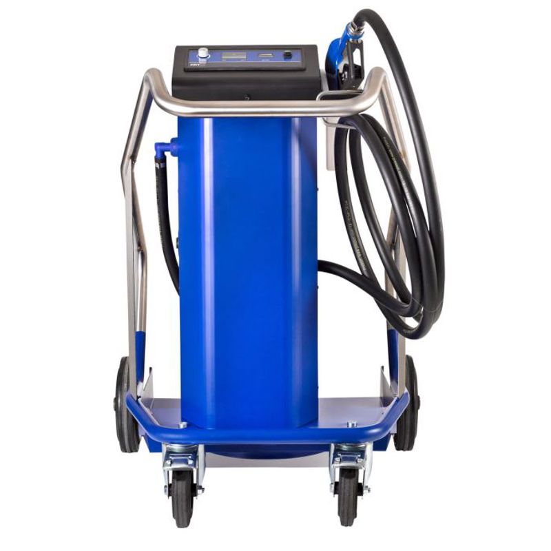 Pressol AdBluetrolley werkplaatsunit met instelbaar display voor maximum liters en dag- en totaalweergave met 12 Volt accu met lader (200 liter vat)