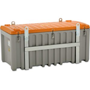 Cembox 750 liter met 4 hijsogen voor opslag en transport van gereedschap en andere materialen