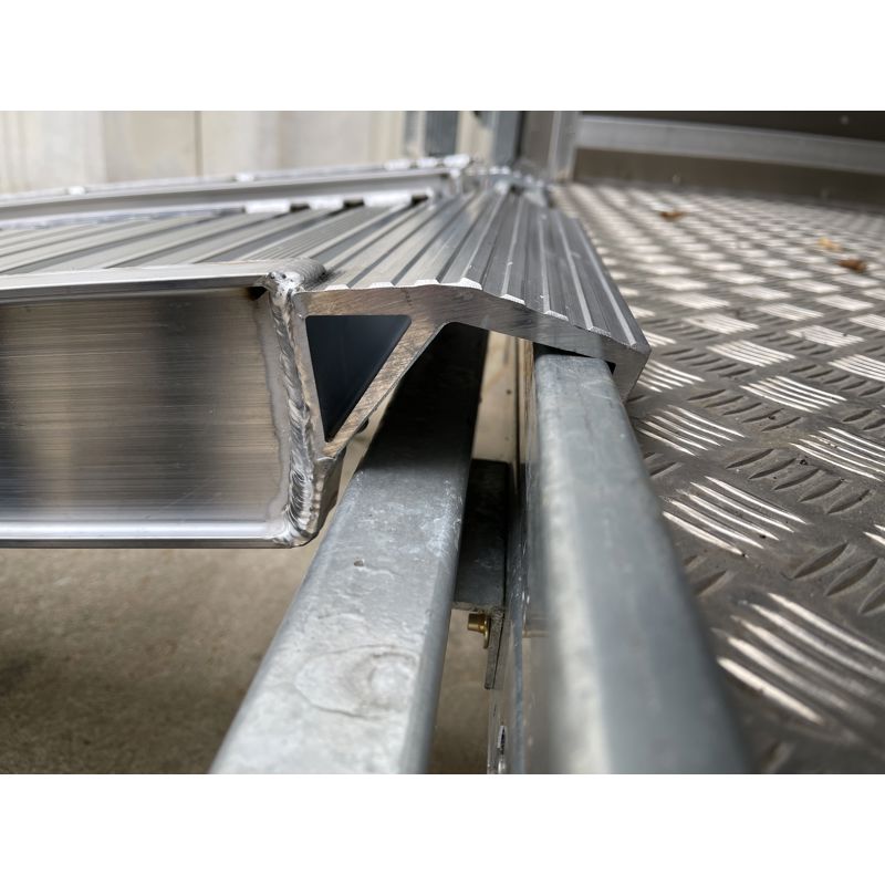 Aluminium Verladeschienen: Länge 3 Meter, Breite 60cm, Nutzlast 14000kg pro Satz